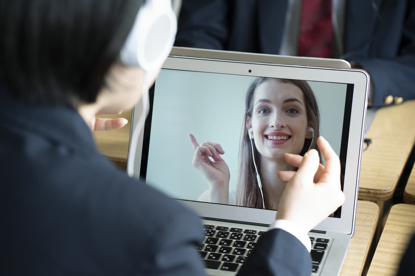 スイミングの少年